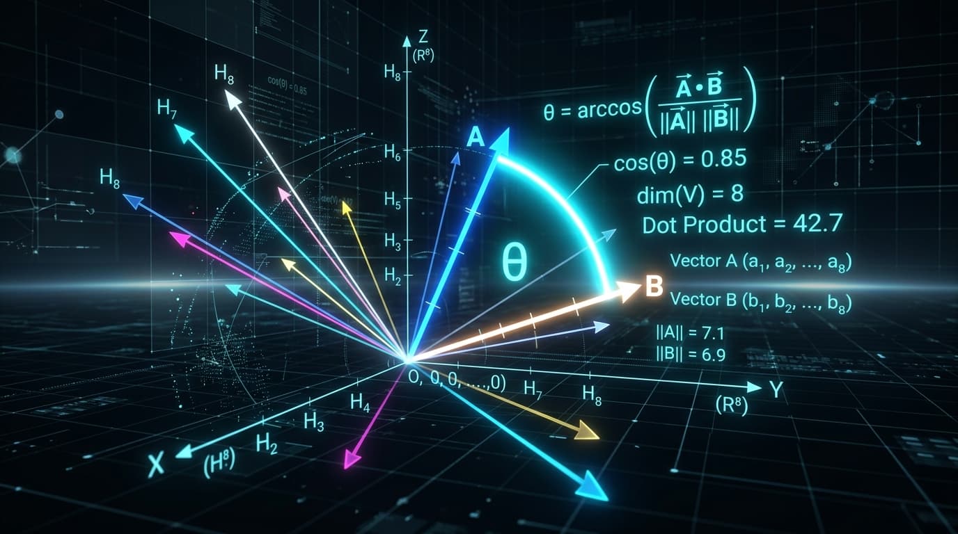 Demystifying Cosine Similarity: The Math Behind AI Search